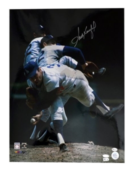 Sandy Koufax Signed Color 16x20 Photo (MLB Authenticated) 